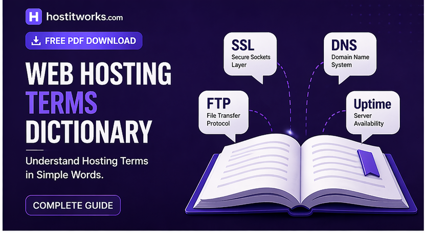 Web Hosting Terms Dictionary PDF Download